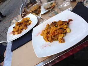 vegan paella :)  at La Tastaolletes in Valencia