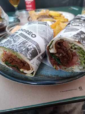 Kebab de seitán at La Tastaolletes in Valencia