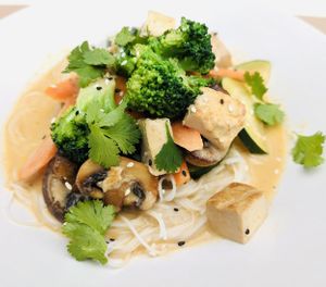 Delicious Tofu Curry 🌟🌟🌟🌟🌟  at La Tastaolletes in Valencia