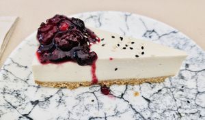 Cheesecake 😋  at La Tastaolletes in Valencia