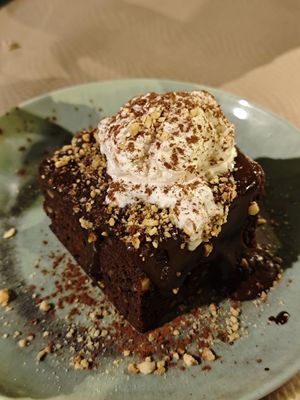 Brownie at La Tastaolletes in Valencia