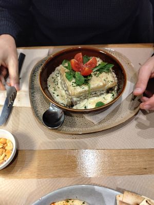 Lasaña de setas at La Tastaolletes in Valencia