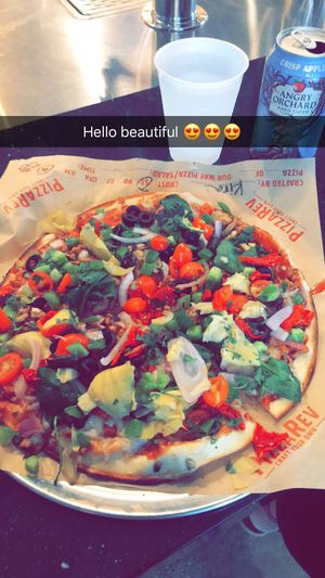 Yum! at PizzaRev in Sioux Falls