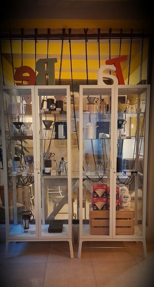 Not only specialty coffee but you can SHOP for all of your at home coffee brewing supplies! at BEAT Brew Bar in Valencia