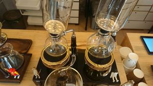 drip coffee :) at BEAT Brew Bar in Valencia