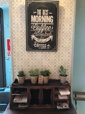 nice poster at BEAT Brew Bar in Valencia