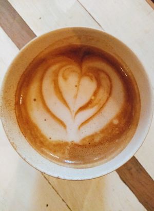 Delicious latte as always...made with LOVE by Lucio! at BEAT Brew Bar in Valencia