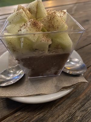 Vegan ice cream  at Cafe del Far in Salou