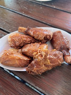 Vegan wings  at Burger World in Berlin