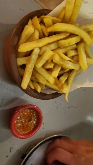 Fries at Burger World in Berlin