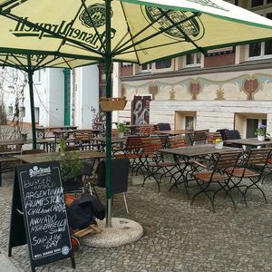 Outdoor at Burger World in Berlin