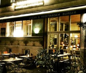 Outdoor at Burger World in Berlin