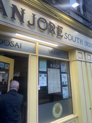 Outside   at Tanjore in Edinburgh