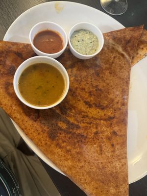 Mysore dosa  at Tanjore in Edinburgh
