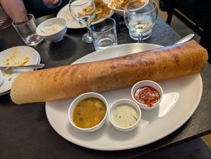 Masala Dosa at Tanjore in Edinburgh