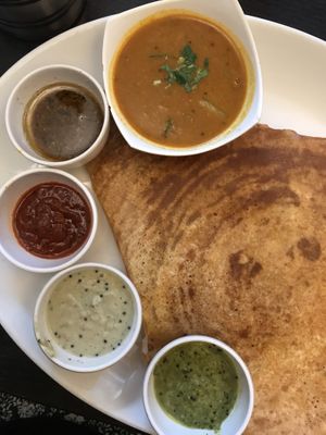 Dosa at Tanjore in Edinburgh