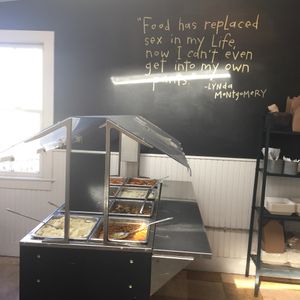 Hot bar philosophy  at 141 Bradford Natural Market in Provincetown