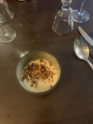 Creamy Parsnip soup with vanilla at Annie's Kitchen in Lille