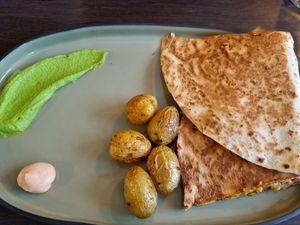 Quesadillas at Annie's Kitchen in Lille