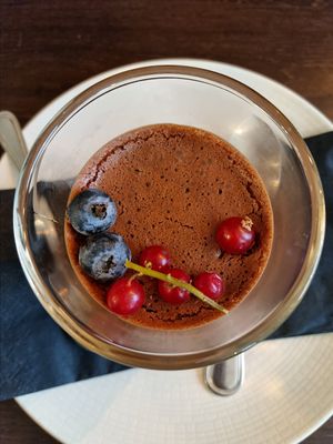Mousse au chocolat at Annie's Kitchen in Lille