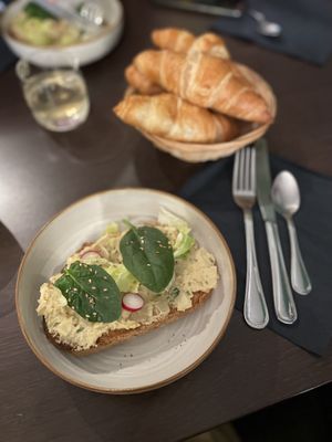 « Egg salad » toast  at Annie's Kitchen in Lille