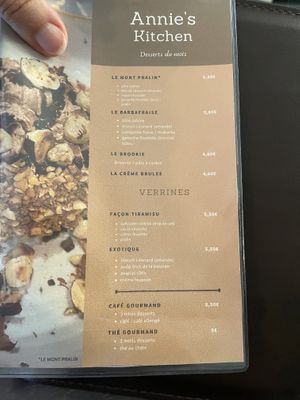 Desserts  at Annie's Kitchen in Lille