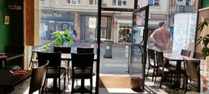 outside at Annie's Kitchen in Lille