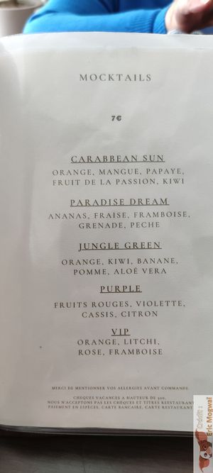 moktails at Annie's Kitchen in Lille