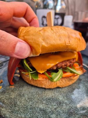 Annie's burger at Annie's Kitchen in Lille