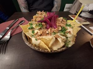 Nachos at Annie's Kitchen in Lille
