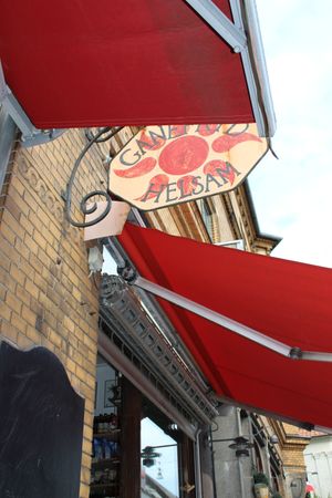 entrance at Ganefryd in Aarhus