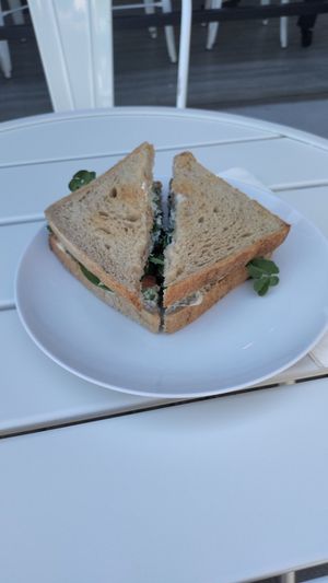 Bagel Sando (they were out of bagels) at Fix & Repeat in Bend