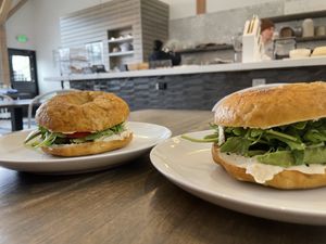Bagel sandwiches   at Fix & Repeat in Bend