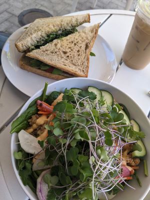 "It" sando and bahn mi bowl at Fix & Repeat in Bend