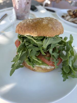 Bagel Sando at Fix & Repeat in Bend
