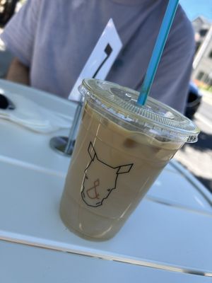 Latte at Fix & Repeat in Bend