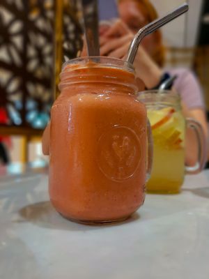 Strawberry Smoothie at Herbivore - Shin Kong Mitsukoshi in Taipei