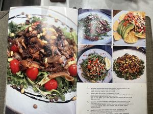  Menu - salads 2  at Herbivore - Shin Kong Mitsukoshi in Taipei