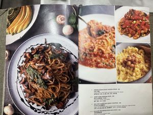 Menu - Pasta 1  at Herbivore - Shin Kong Mitsukoshi in Taipei