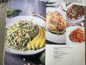 Menu - Pasta 2  at Herbivore - Shin Kong Mitsukoshi in Taipei