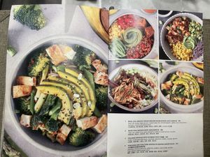 Menu - Bowls 3  at Herbivore - Shin Kong Mitsukoshi in Taipei