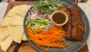 Mock duck!  at Herbivore - Shin Kong Mitsukoshi in Taipei