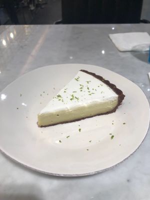 Key lime pie  at Herbivore - Shin Kong Mitsukoshi in Taipei