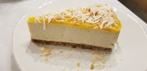 mango cheesecake at Herbivore - Shin Kong Mitsukoshi in Taipei