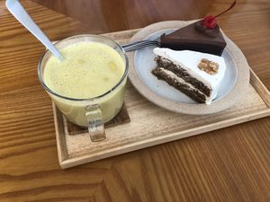   at And 유 (Yu) Cafe in Jeju