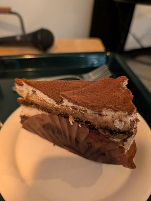 Tiramisu at And 유 (Yu) Cafe in Jeju