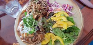 Bean steak with gravey at And 유 (Yu) Cafe in Jeju