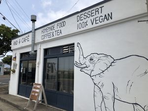 Cute exterior  at And 유 (Yu) Cafe in Jeju