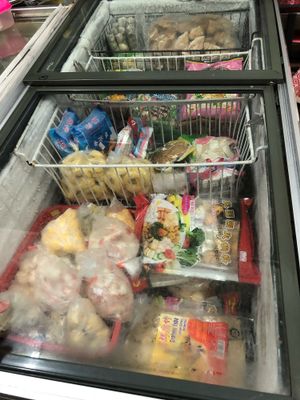Frozen food at Tay Hock Choon 戴福春斋料 in West Singapore