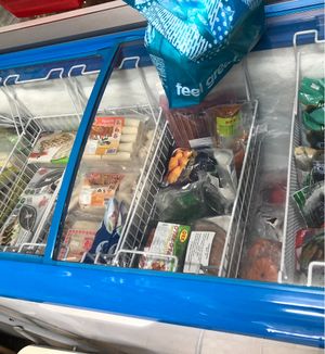 Frozen food at Tay Hock Choon 戴福春斋料 in West Singapore